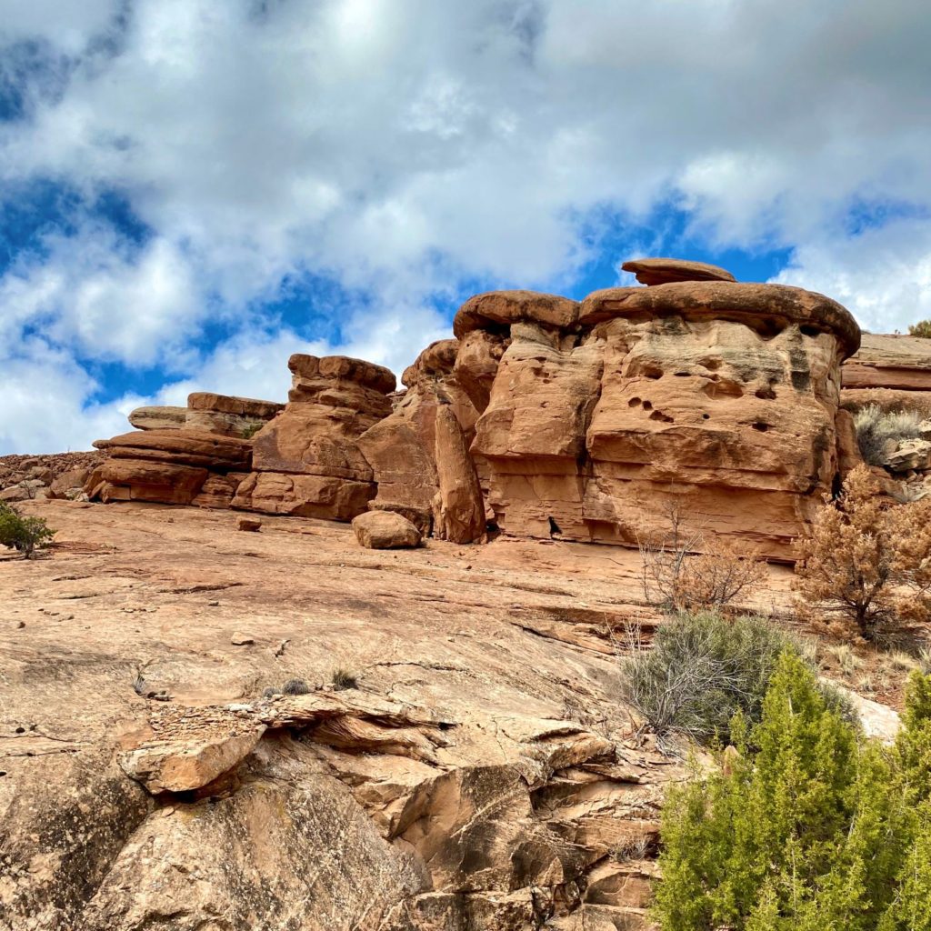 Hiking Colorado National Monument Serpents Trail