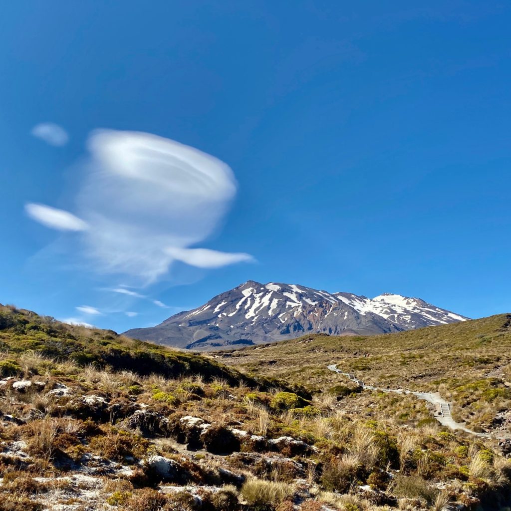 Tongariro Mount Ruapehu Cloud Whale