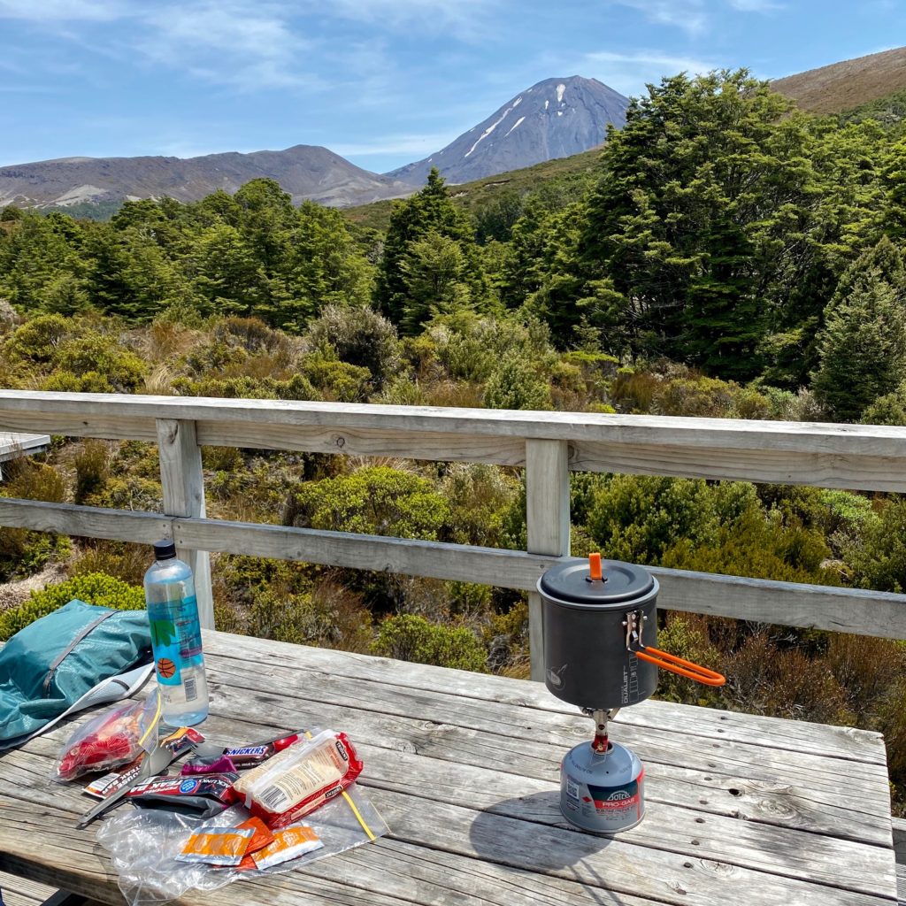 Tongariro Waihohonu Lunch with View