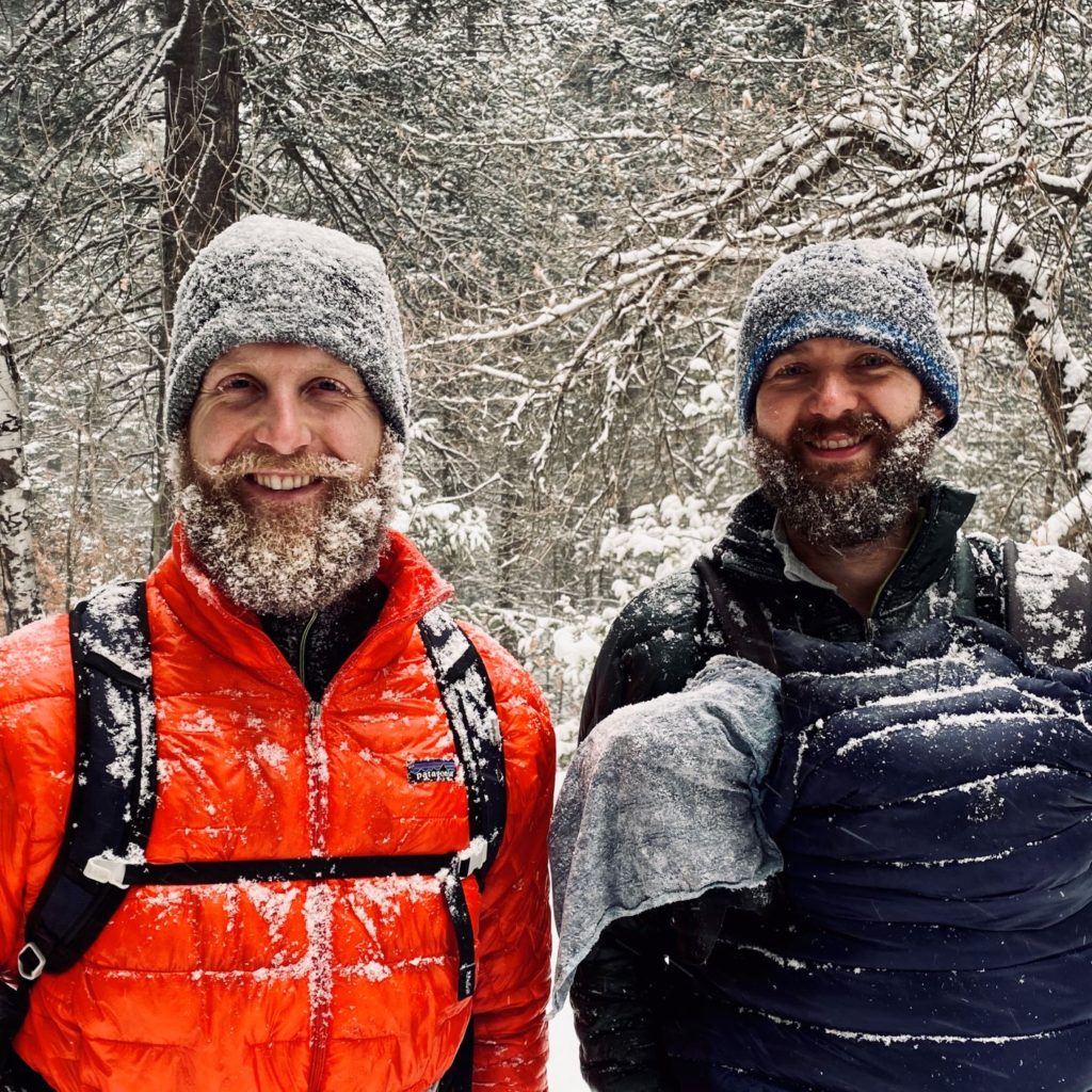 Hike in Winter Clothing